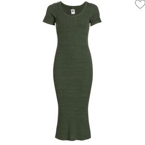 NSF Green Midi Dress